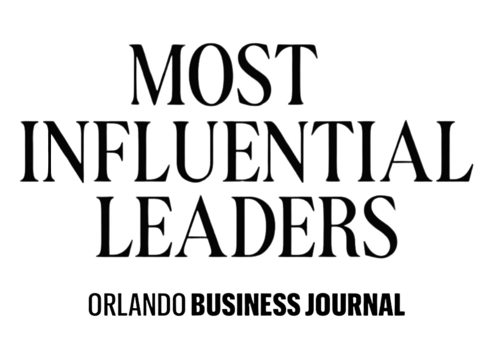 Orlando Business Journal - Most Influential Leader